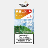 Relx Pre Filled Pod Pro 2 Menthol Xtra 50mg